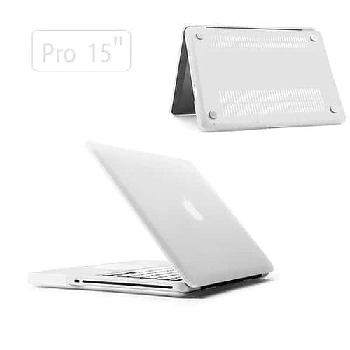 Macbook Pro 15″ (2009-2012) – Mat Hard Etui – Hvid
