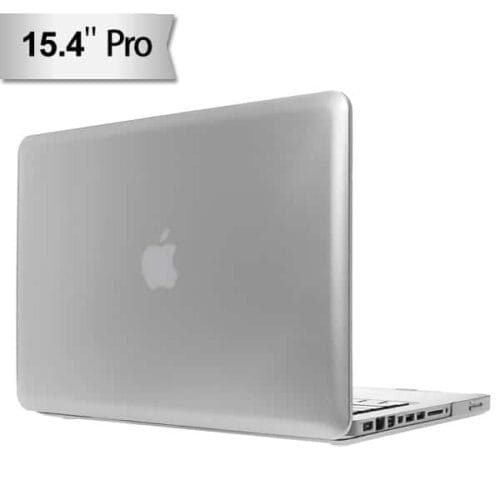 Macbook Pro 15″ (2009-2012) – Glinsende Pc Hard Etui – Sølv