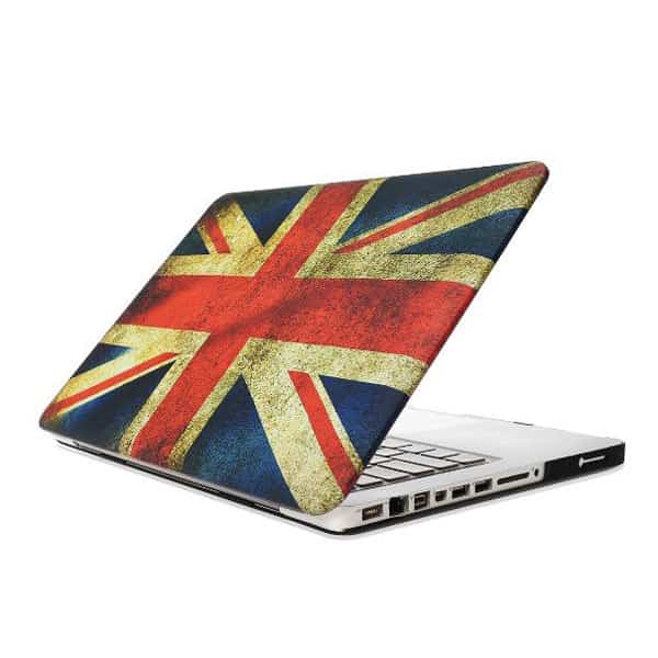 Macbook Pro 15" (2009-2012) - Britisk Flag Pc Hard Etui