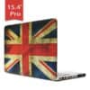 Macbook Pro 15" (2009-2012) - Britisk Flag Pc Hard Etui