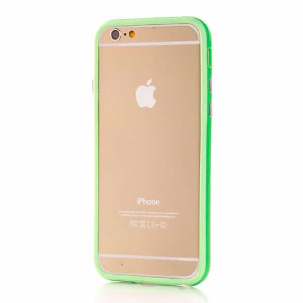 Iphone 6 - Tpu Og Pc Bumper I Frisk Farve - Grøn