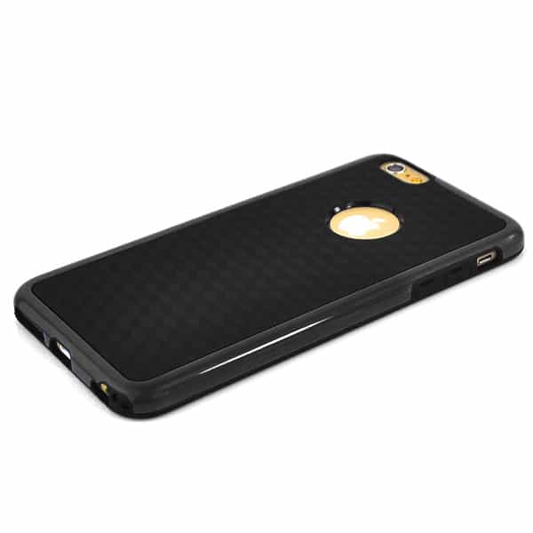 iphone 6/6s  plus – blød tpu beskyttende back cover – sort