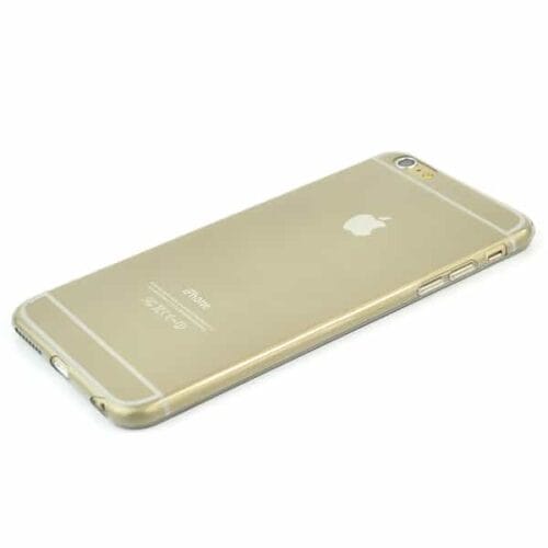 Iphone 6/6s  Plus - Ultra Tynd Transparent Tpu Cover - Sort