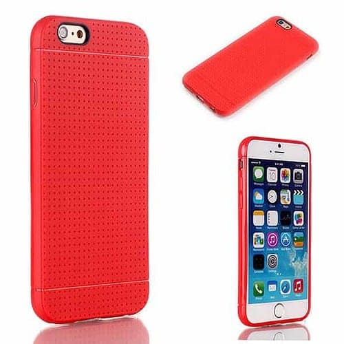 Iphone 6/6s  Plus – Skridfast Tpu Cover – Rød