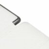 Ipad Air 2 (a1566, A1567) - Two Folded Denim Fabric Læder Cover - Hvid