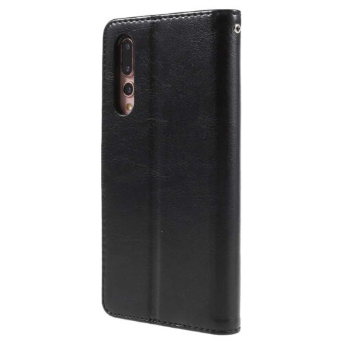 Huawei P20 Pro Litchie Læder Flip Cover