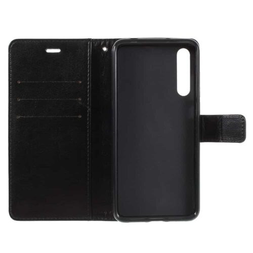 Huawei P20 Pro Litchie Læder Flip Cover