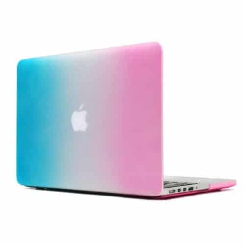Macbook Pro 15″ Retina (2012-2015) – Smuk Regnbue Mat Pc Hard Cover