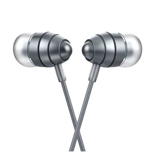 Hoco M5 Conch Universal I-øre Høretelfoner Med Mikrofon Til Iphone Samsung - Grå