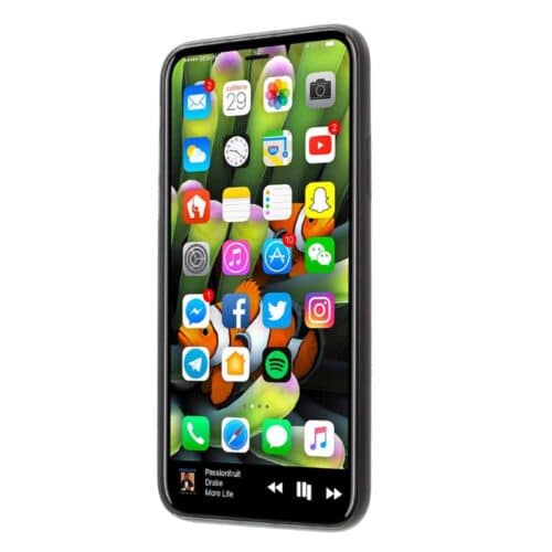 Iphone X - Hard Plastik Cover - Letvægtig Og Beskyttende - Grå