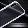 Iphone X - Blødt Gummi Cover Skridsikkert - Transparent