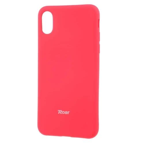 Iphone X - Blødt Gummi Cover Roar Korea - Rød