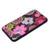 Iphone X - Gummi Cover Med Ultra Tyndt Design Og Printet Mønster - Farverige Blomster
