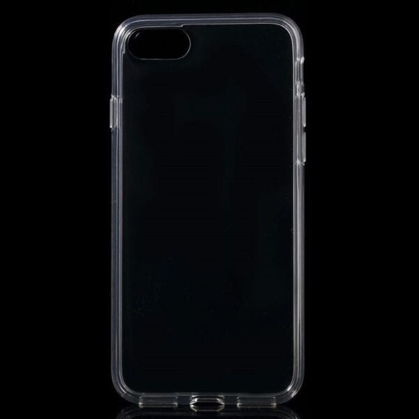 Iphone 7 - Gennemsigtig Tpu Beskyttende Etui - Transparent