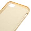 Iphone 7 - Gennemsigtig Tpu Beskyttende Etui - Gold