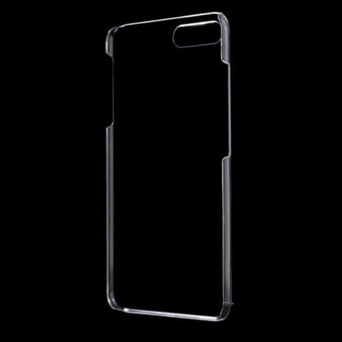 Iphone 7 Plus - Gennemsigtig Pc Hardcover - Transparent