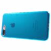 Iphone 7 Plus - Klart Blankt Gummi Tpu Cover - Mørkeblå