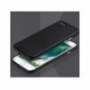 Iphone 7 - Totu Carbon Fiber Pc + Tpu Hybrid Etui - Lys Sort