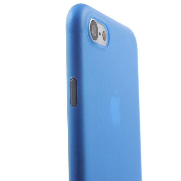 Iphone 7 - Ultra Tynd 0.3mm Hard Pc Cover - Blå