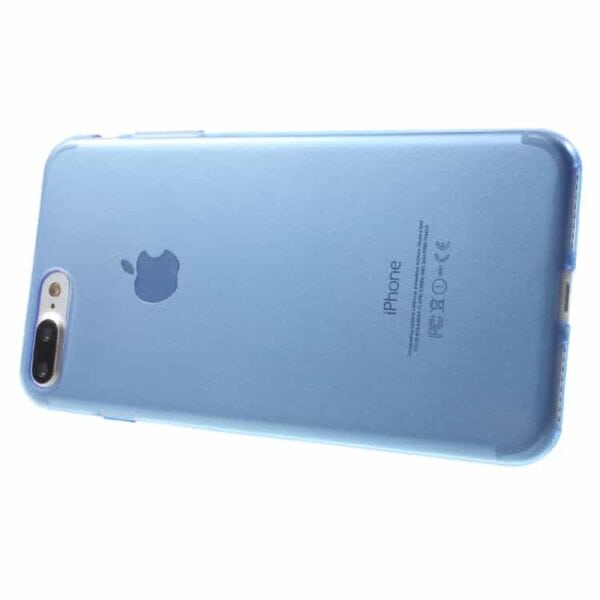 Iphone 7 Plus - Ultra Tyndt Tpu Back Cover - Blå