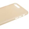 Iphone 7 - Baseus 0.5mm Hard Cover Mat - Transparent Guld