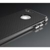 Iphone 7 - Ipaky Pc Ramme + Tpu Back Hybrid Etui - Grå