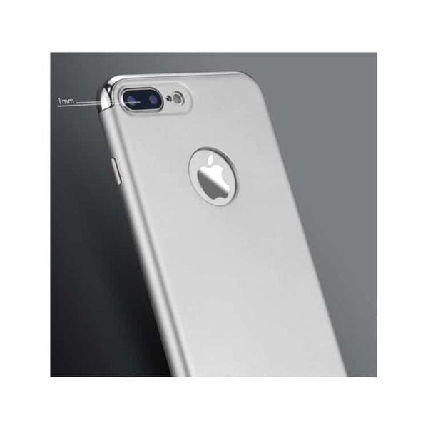 Iphone 7 Plus – Ipaky 3 Dele Hard Plastik Cover – Sølv