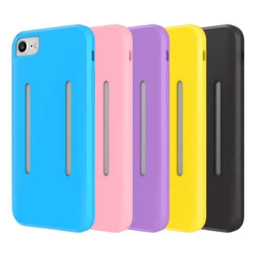 Iphone 8 - Silikone Etui Sportsarmbånd Med Reflekterende Stribe - Gul