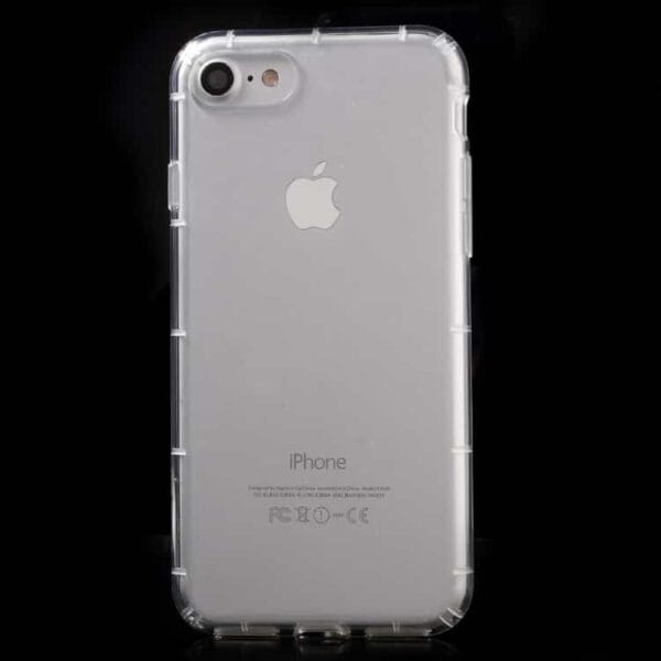 Iphone 7 - Wuw Slender Gennemsigtigt Tpu Cover - Transparent