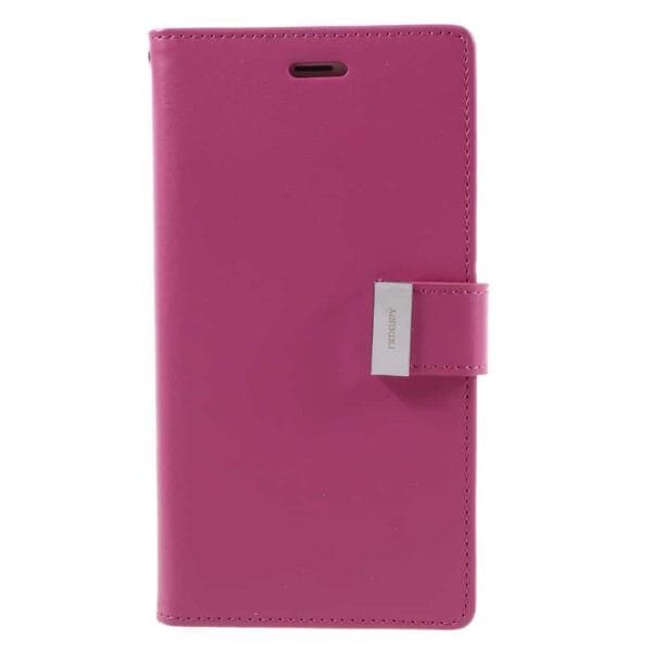 Iphone 8 Plus - Kunstlæder Pung Etui - Mercury Goospery - Rosa
