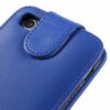 iphone 8 – kunstlæder cover med vertikalt flip – blå
