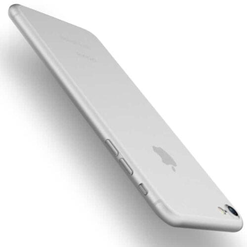 Iphone 7 - Cafele 0.4mm Ultratyndt Mat Plastik Cover - Hvid