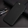 Iphone 7 Plus - Cafele 0.4mm Ultratyndt Mat Plastik Cover - Sort
