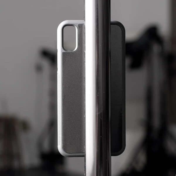Iphone X - Magisk Klæbende Selfie Hard Cover - Sort