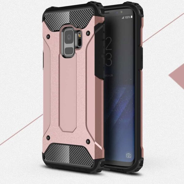 Samsung Galaxy S9 G960 Tpu Etui - Rosa Guld