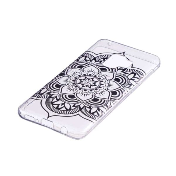 Samsung Galaxy S9 G960 Soft Tpu Etui Med Motiv - Mandala Blomst