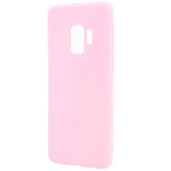 Samsung Galaxy S9 G960 Mat Tpu Anti-scratch Etui - Pink