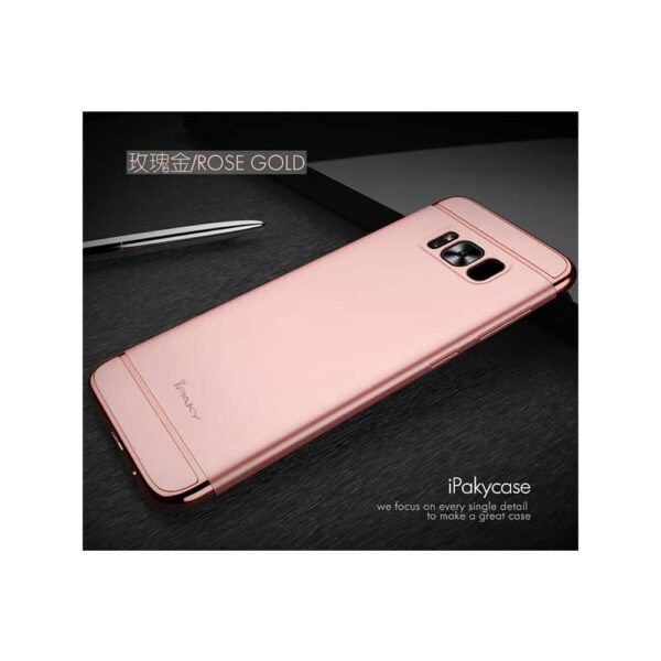 Galaxy S8 Plus - Ipaky 3-i-1 Pc Hard Cover - Rosaguld