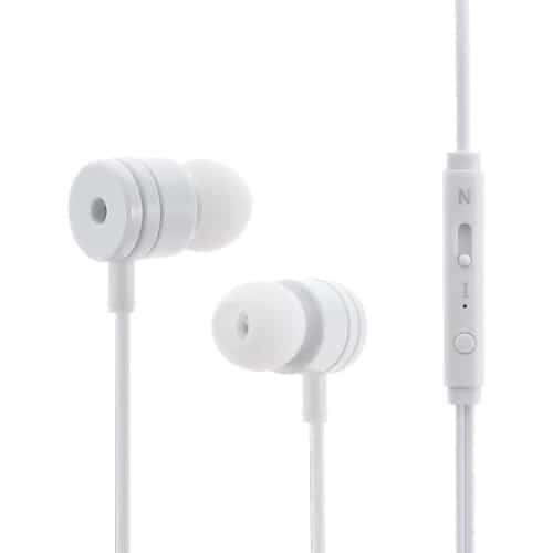 Mosidun 3.5 Mm In-ear Høretelefoner Med Mikrofon – Hvid