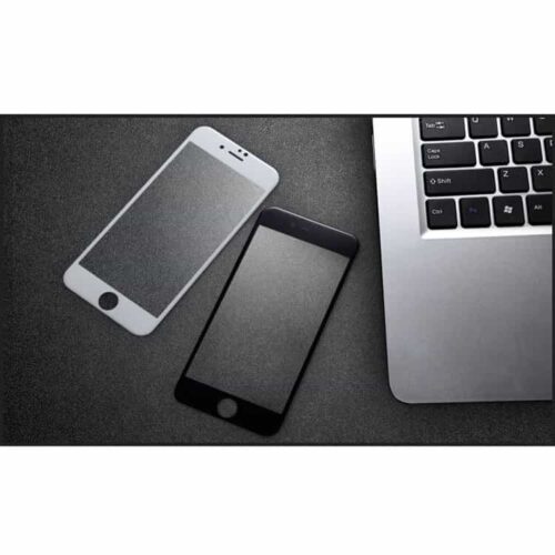 Iphone 7 – Totu 0.23mm Anti Blueray 3d Hærdede Skærmbeskyttelse – Hvid