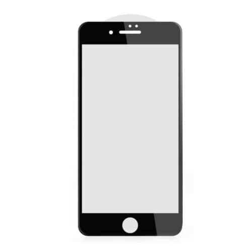 Iphone 7 Plus – 3d Kurvet Komplet Beskyttelse 0.3mm Skærmbeskyttelse – Sort