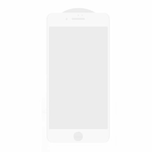 Iphone 7 Plus – 3d Kurvet Komplet Beskyttelse 0.3mm Skærmbeskyttelse – Hvid