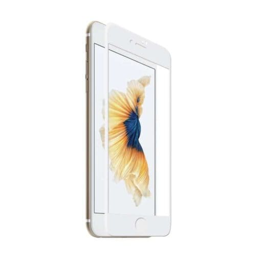 Iphone 7 Plus – Rock Fuld Beskyttelse Hærdet Skærmbeskyttelse – Hvid