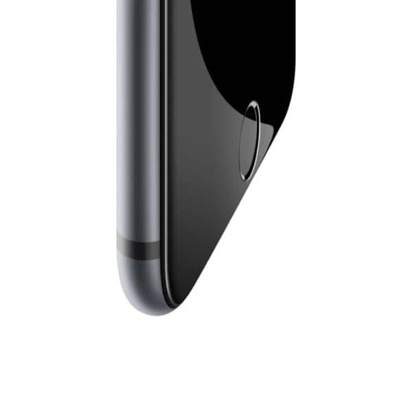 iphone 7 plus – baseus 0.3mm 3d kurvet silkeprint hærdet skærmbeskyttelse – sort