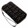 iphone 7 plus – pu læder pung lomme håndtaske – sort