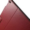 Ipad Pro 12.9 (a1584, A1652) - Spinkelt Pu Læder Etui Stand Kortholder - Rød
