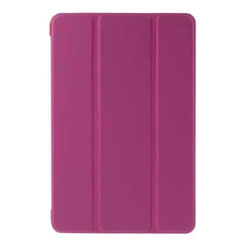 Ipad Mini 4 (a1538, A1550) - Tri-fold Stand Smart Pu Læder Etui Cover - Rosa