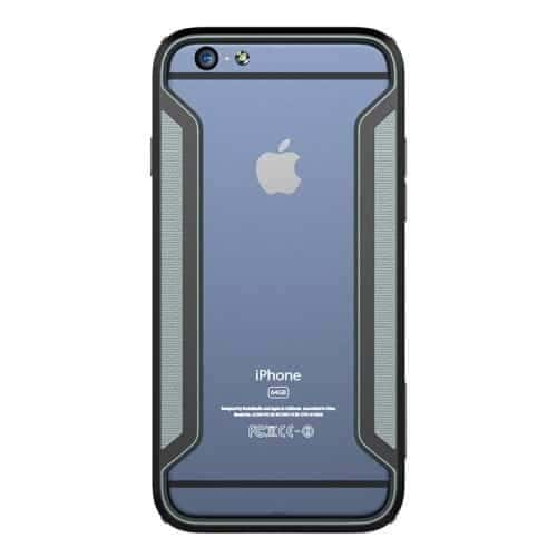 Iphone 6/6s - Nillkin Tpu Hybrid Bumper - Sort