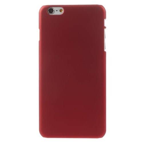 Iphone 6s Plus/6 Plus - Gummibelagt Hard Plastik Etui - Rød