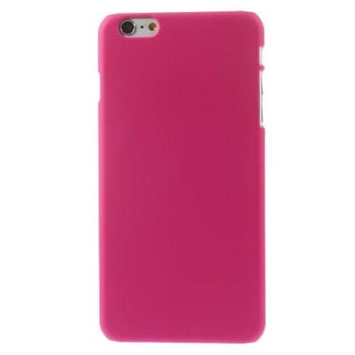 Iphone 6s Plus/6 Plus - Gummibelagt Hard Plastik Etui - Rosa